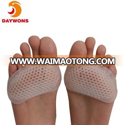 Metatarsal Pads Honeycomb front palm sleeve front palm pad silicone high heels insoles Toe Straightener for Foot Pain Relief