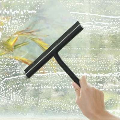 Squeegee for Shower Doors Glassware Artifact Glass Scratching Brush Scrubbing Wiper for Bathroom Window and Car Glass